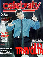 Celebrity magazine cover John Travolta